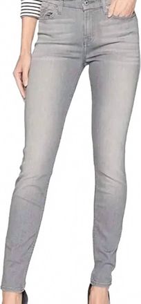 7 For All Mankind Super Skinny Jeans In Grey