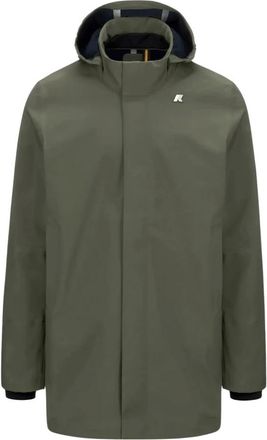 K-Way Uomo, Cappotti, Verde, 2Xl, new