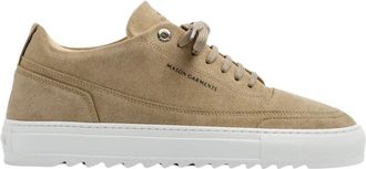 Mason Garments Schoenen, unisex, Beige, 43 EU, Leer, Firenze Sneakers