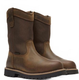 Georgia Boot Mens Core 37 Wp Steel Shank Work Boot In Brown