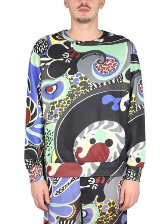 Moschino Psychedelic Print Sweatshirt