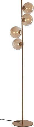 Luce-Ambiente-Design Honey Brass Floor Lamp 4xg9