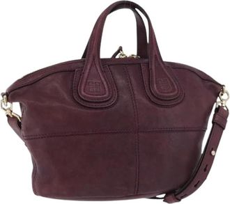 Givenchy Pre-owned Handbags, female, Purple, Size: ONE SIZE Pre-owned Handbag