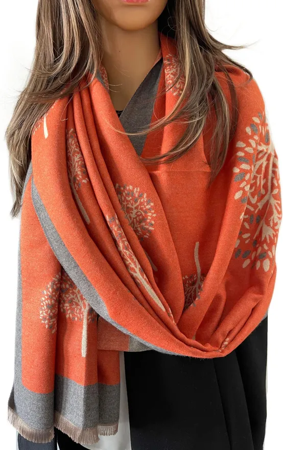 NWT 100% pashmina cashmere wool shawl authentic wrap blanket scarf