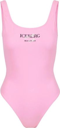 Iceberg Essential One-piece Badpak - Dames - Badpakken - Roze - M - Badmode