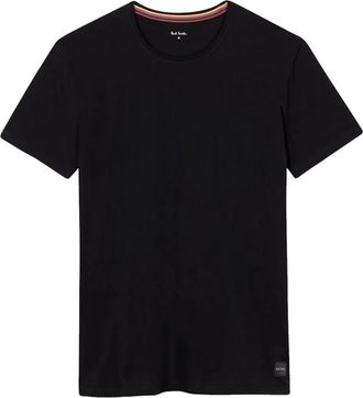Paul Smith Zwart Katoenen Lounge T-Shirt - Heren - T-shirts - Zwart - XL - Katoen - Tops
