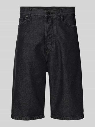 Armedangels Armedangels Loose Fit Jeansshorts aus Baumwoll-Mix Modell BAGGY in Dunkelgrau, Gr&ouml;&szlig;e 30