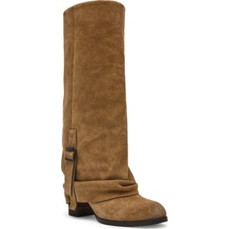 Steve Madden Bozeman Knee High Boot in Taupe at Nordstrom, Size 5.5