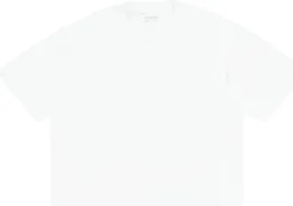 Lady White Co. T-shirt Athens girocollo - Bianco