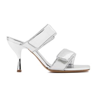 Gia Borghini Metallic Sandals Elevate Style Comfortably