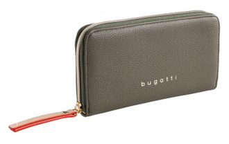 Bugatti Geldb&ouml;rse BUGATTI, Damen, gr&uuml;n (olivgr&uuml;n), Polyurethan, Kleinlederwaren Geldb&ouml;rse