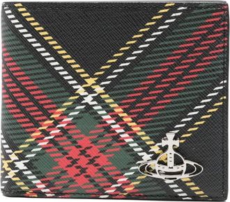 Vivienne Westwood Portacarte a quadri - Verde