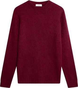 Ferrante Accessoires - Heren - Ronde hals truien - Rood - 2XL - Truien & Vesten