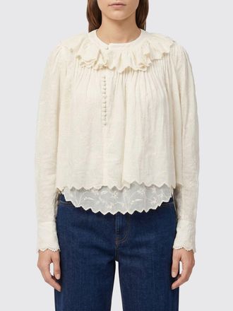 Isabel Marant Blusa Zelly in cotone e seta