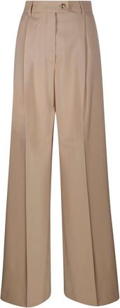 Sportmax Button Detailed Straight Leg Pants