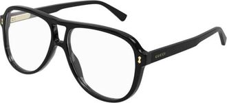 Gucci Heren, Accessoires, Zwart, Maat: 57 MM