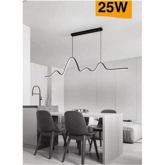 Trade Shop Trade Shop Traesio - Trade Shop - Apoyo Led 25w Modern Onda Sfalsata Luz 4000k 6500k 3000k B73n