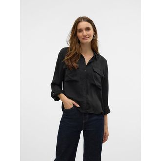Vero Moda Vloeiend shirt met 2 opgestikte zakken