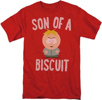 Popfunk South Park Butters & Biscuit Unisex T Shirt, Red, XL