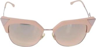 Fendi Pre-owned Accessories, female, Pink, Size: ONE SIZE Pre-owned Vintage Sunglasses