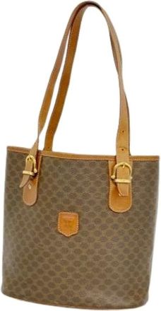 Celine Pre-owned Tote Bags, female, Brown, Size: ONE SIZE Pre-owned PVC Tote Bag