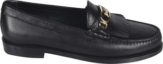 Celine Fringed Luco loafers in black