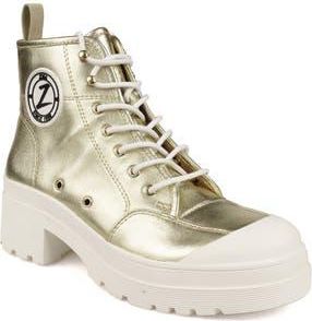Zigi Soho Strellah High Top Sneaker in Gold Metallic at Nordstrom Rack, Size 7