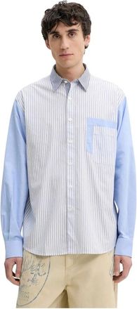 Desigual Banker Shirt - Heren - Casual Overhemden - Veelkleurig - XL - Katoen - Overhemden