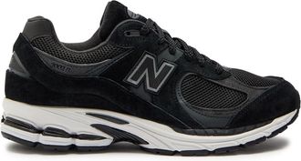 New Balance New Balance 2002R Panelled Suede and Mesh-knit Sneakers - Black - 10.5 (IT44.5 / UK10.5)