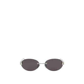 Balenciaga Gossip Oval AF Zonnebril - unisex - Accessoires - Veelkleurig - Maat: ONE Size Nylon