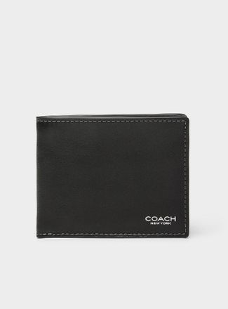 Coach Mens Embossed logo thin wallet