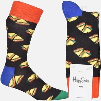 Happy Socks Mens Love Sandwich Socks, Black - Size: 7/7.5/8/8.5/5/5.5/6.5/6