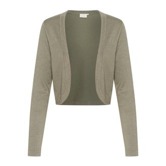 Kaffe Elegante Bolero de Punto Vetiver - Knitwear - Mujer - Verde - L