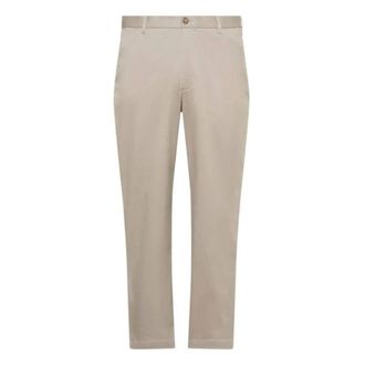 Calvin Klein Heren, Broeken, Beige, Maat: W33 Katoen