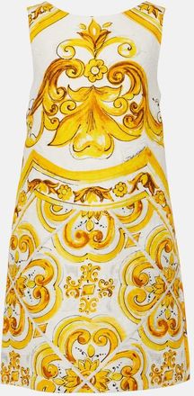 Dolce & Gabbana Majolica minidress