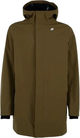 K-Way Heren, Mantels, Groen, Maat: XL Fleece