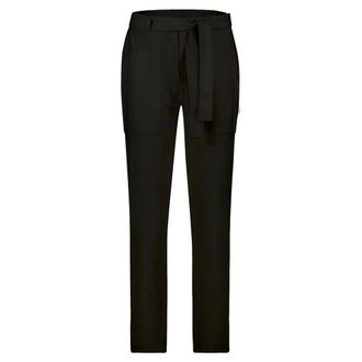 Penn & Ink Slim-fit broek - Dames - Broeken - Zwart - Maat: 2XL Polyamide