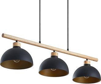 Lindby L&aacute;mpara Colgante tirzana En Negro De Metal - Lindby