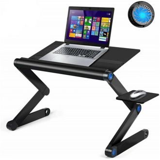 Trade Shop Trade Shop - Pc Coffee Table Soporte Plegable Cuaderno Del Cuaderno De Calor Ventilador Usb 18cm Q-zj187