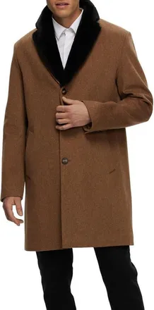 Gorski Loro Piana Wool Coat in Camel at Nordstrom, Size Medium