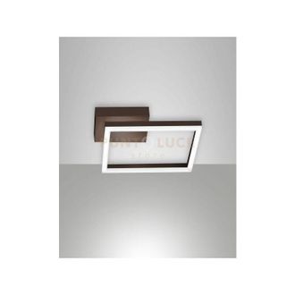 Fabas Luce BARD APPLIQUE CORTEN 1 LUCE a LED 3000K - 22W - 2160 lm DIMMERABILE C/ACC