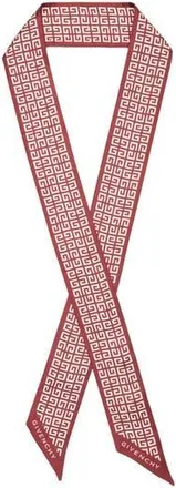 Givenchy 4G Silk Scarf in Dark Red /Ivory at Nordstrom Rack