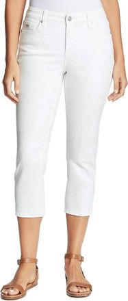 Nine West Chrystie Capri Jeans In White