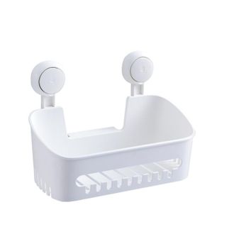 OEM Estanter&iacute;a De Ba&ntilde;o De Pared Con Ventosas - No Requiere Taladrar - Organizador Multiusos Ligero De Abs Para Cocina Y Ducha - Espacio Optimizado Y Dise&ntilde;