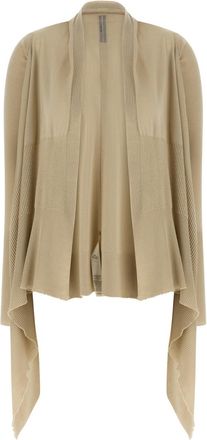 Rick Owens Beige Medium Wrap cardigan