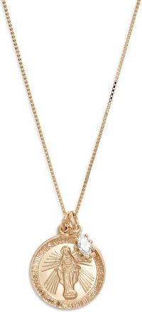 CHILD OF WILD Divine Mother Pendant Necklace in Gold at Nordstrom