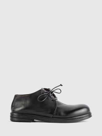 Mars&egrave;ll Scarpe derby Zucca Zeppa in pelle con punta tonda e suola in cuoio