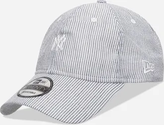 New Era New York Yankees MLB Seersucker 9TWENTY Adjustable Cap Navy