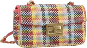 Fendi Pre-owned Leren Mini Tas - Dames - Vintage Mini Tas - Veelkleurig - ONE Size - Leer - Vintage