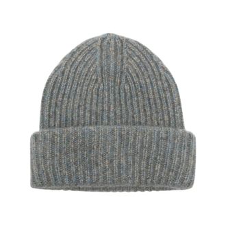 Soft Goat Berretto Melange - - Accessories - Donna - Grigio - ONE SIZE